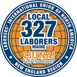 LIUNA Laborers Local 327 logo