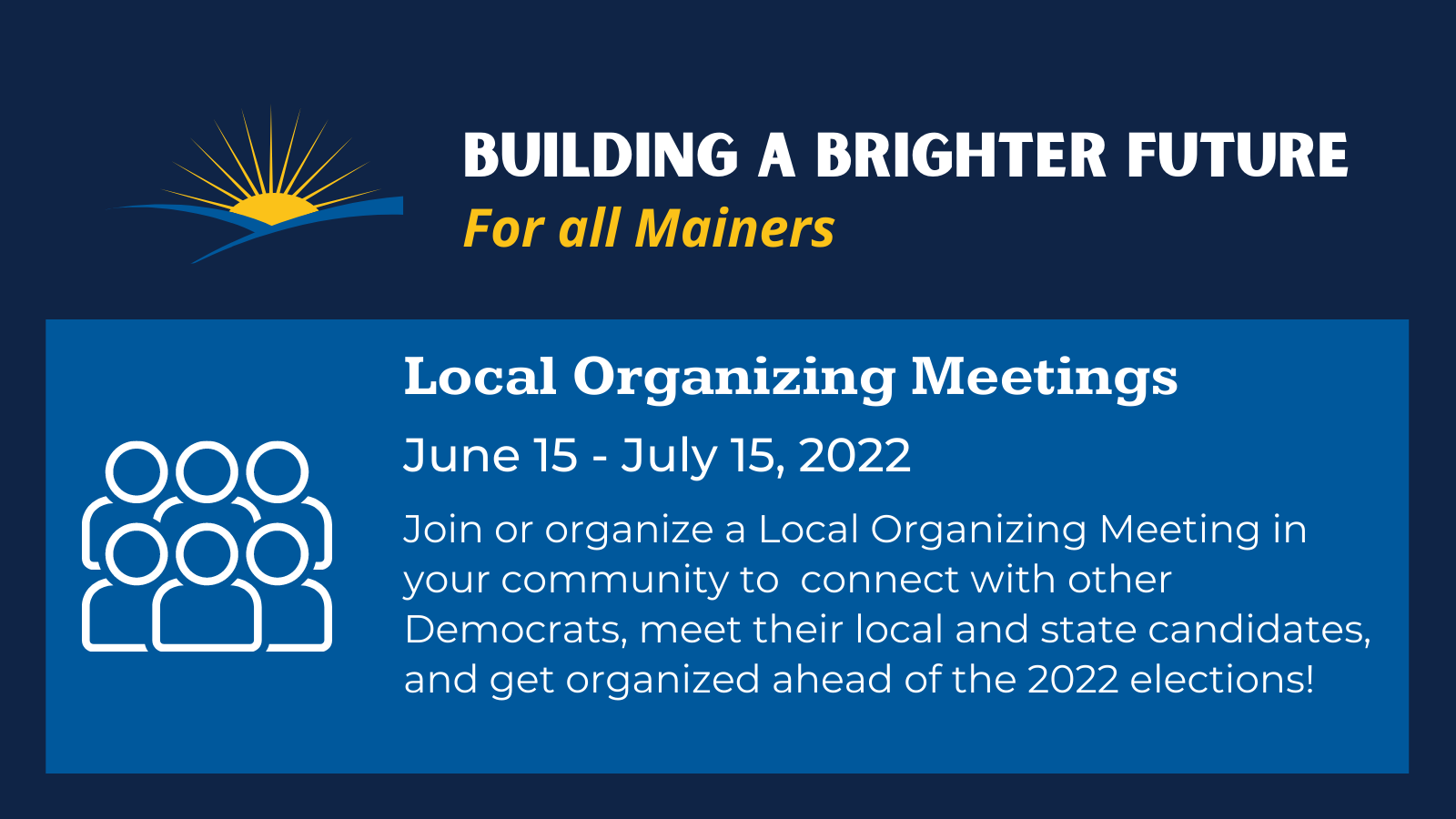 Local Organizing Meetings Infographic